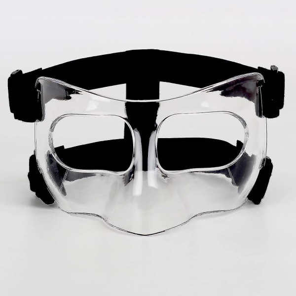 Nässkydd för bruten näsa, justerbar ansiktsskyddsmask för sportfotbollsbasket, skydda ditt ansikte och näsa från stötar