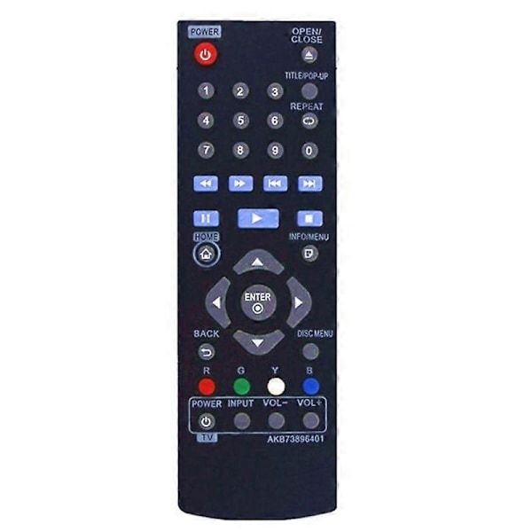 Fjärrkontroll AKB73896401 för LG Blu-Ray DVD-spelare BP135 BP335W BP300 BP340