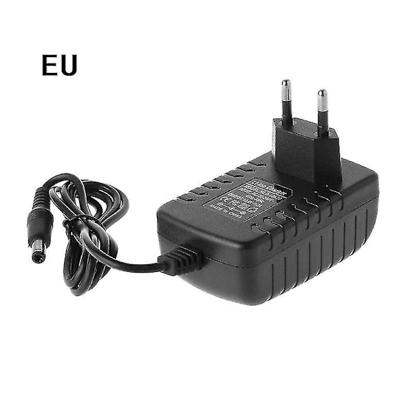 12,6v 2a laddare uppladdningsbar litiumbatteriindikator nätadapter eu/us plu