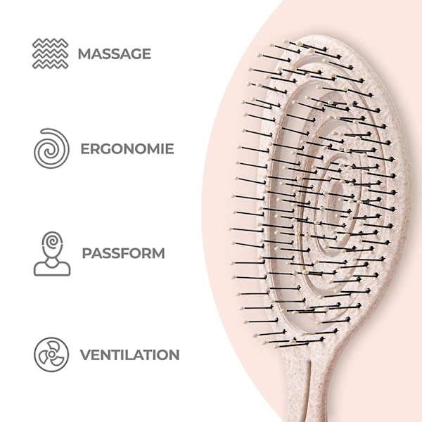 Bio Hårtborste Utan Drag - Entangling Brush