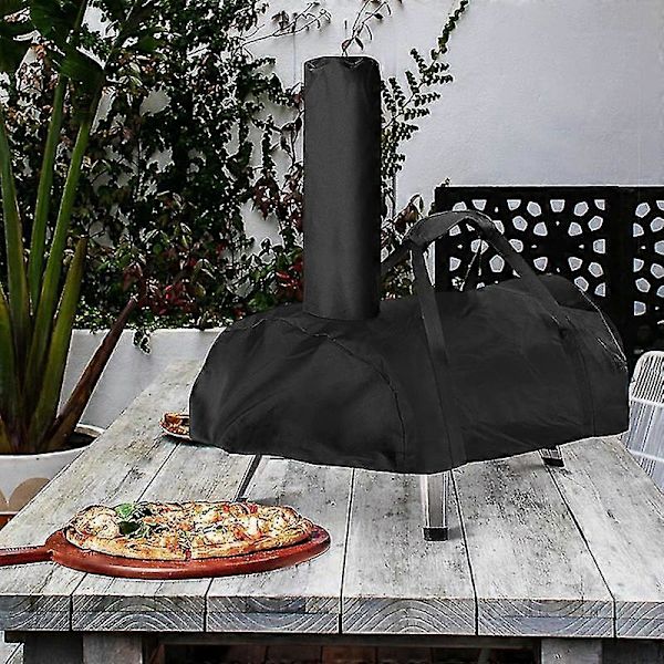 Pizza Ugnsbärväska för Ooni Karu 12 med Skorstensväska - Tvättad Skyddande Bärväska för Pizza Ugn
