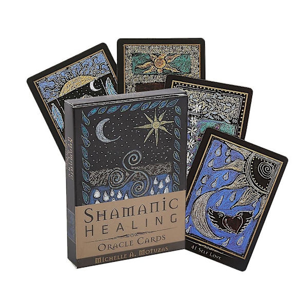 Shamanisk Healing Oracle Cards Tarot Kort Spillekort Party Brætspil