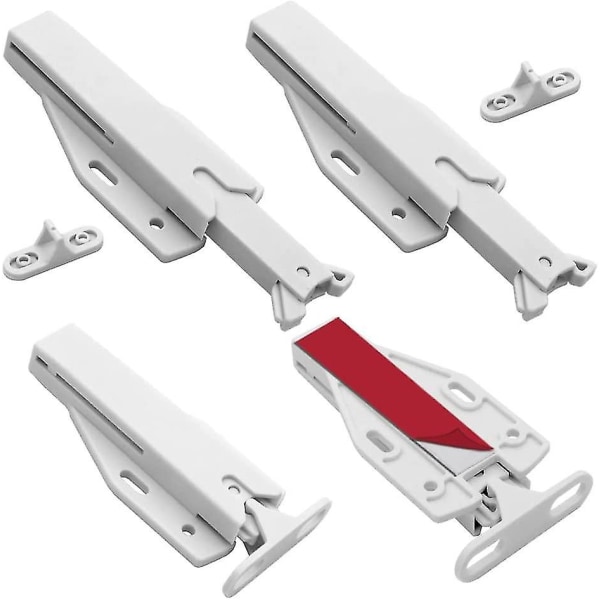 Magnetisk Tryckspärrsats Fjädertryckspärr Touch-spärr Dörrfångare för Skåp Låda Skåpdörr
