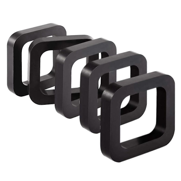 5-pack Anti-Rattle Trailerkoppling Gummibussningssats för Bullerreducering & Dämpning
