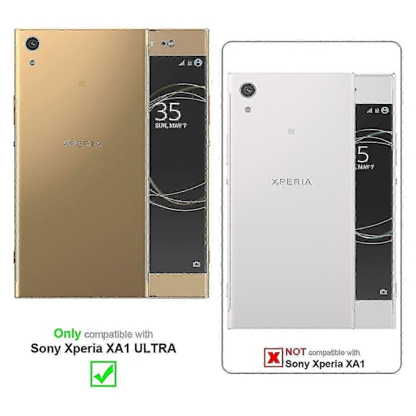 til Sony Xperia Xa1 Ultra - Etui med Standfunktion og Kortlomme