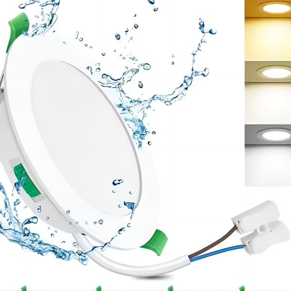 1 st 7w Vit LED Downlight Infällda Taklampor Slim Spot Light