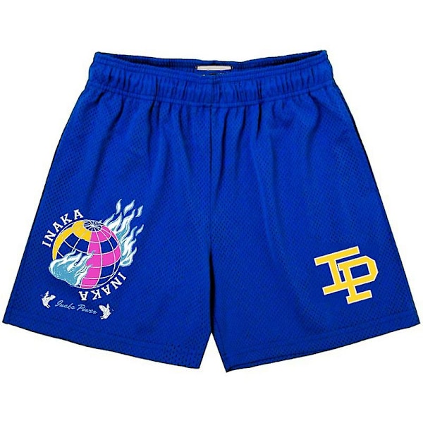 Sommar herr casual shorts nya Inaka IP mesh shorts gym shorts byxor strand basket träning byxor