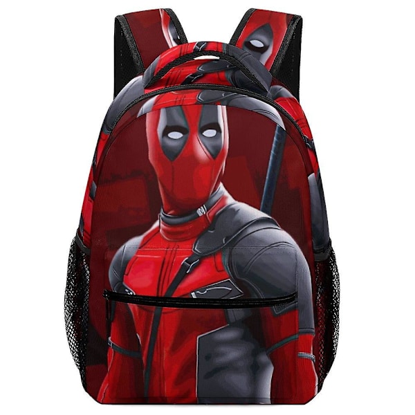 v294 Deadpool Barnryggsäck Skolväska Grundskoleelever Bokväskor för Tonåringar PojkarxsSJB294