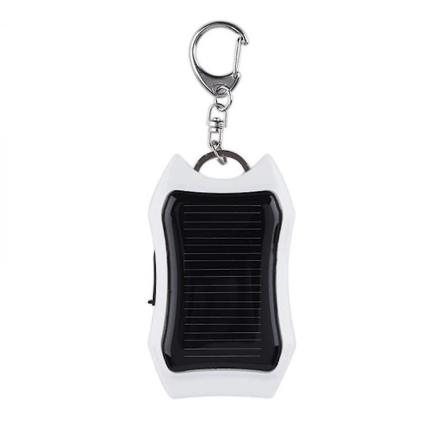 Solcellsladdare Mini Keychain Solcellsladdare 1200MAH Nödladdare,QWER244