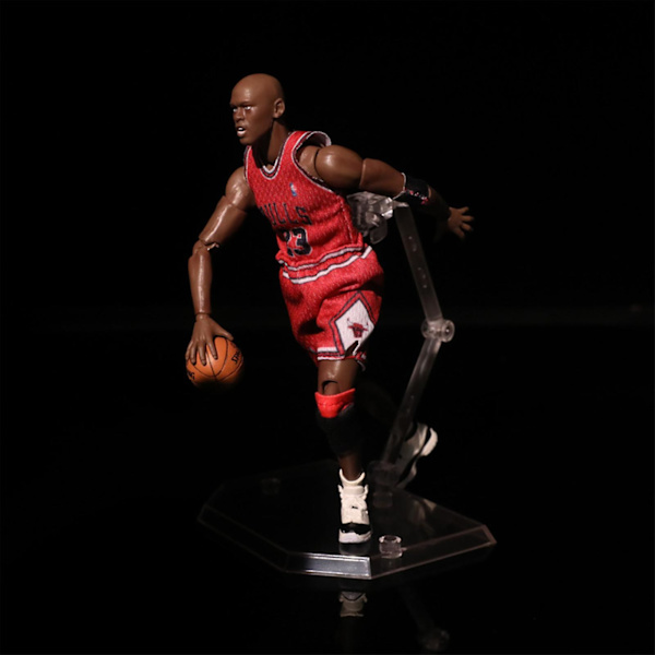 Nbas Superstjerne Michael Jordans 1/12 Skala Actionfigur Nr. 23 Mj Modeller Samleobjekter
