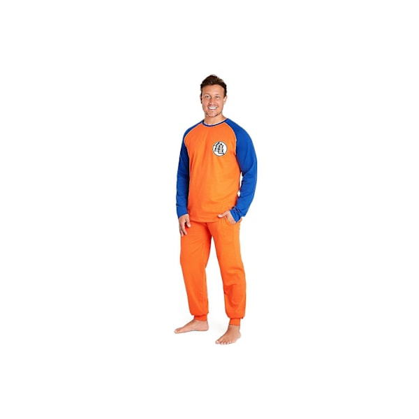 Dragon Ball Langarmet Pyjamassett for Menn - Bukse og Topp