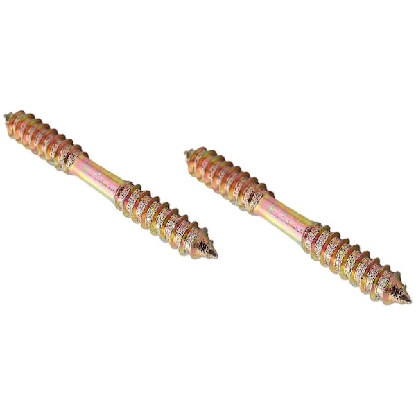 OEMG M8 x 70mm Dobbelt-Endet Tre-til-Tre Møbel Festemutter Skrue 5 stk