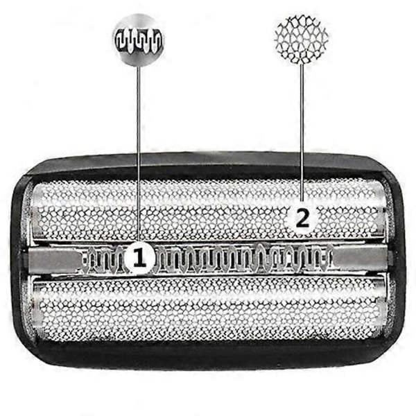 30B Vaihto-osa Folio ja terä, terävä ja yhteensopiva Braun 7570 7680 Series 7000, 4000, 5000, 4735, 4736, 4737, 4747, 4775, 4835 -parranajokoneen päiden kanssa