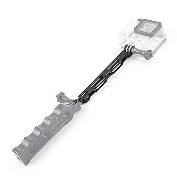 Hjelmmonteringsforlengelse i aluminiumlegering, metallforlengelsesstang, hjelmforlengelsesarm, brakettforlengelsespinne for GoPro Hero 8/7/6/5/4/3 actionkamera