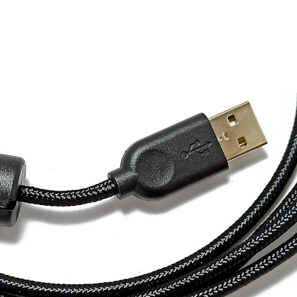 Pehmeä ja kestävä näppäimistökaapeli GPRO X -näppäimistölle, 2,5 metriä