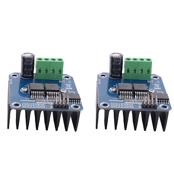 2 stk Bts7960 43a Dobbel DC Stepper Motor Driver H-bro Pwm Høy-effekt Modul Kompatibel Med Ar-d Guanguan