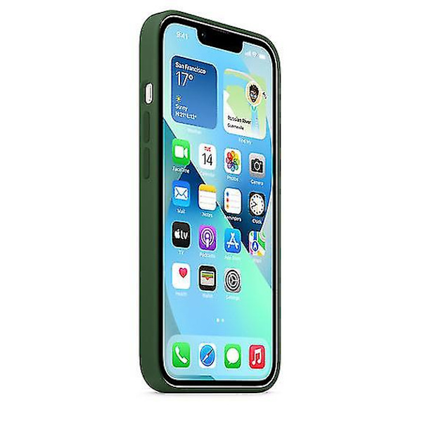 Silikoni Kotelo MagSafe:lle iPhone 13 Mini Puhelimelle