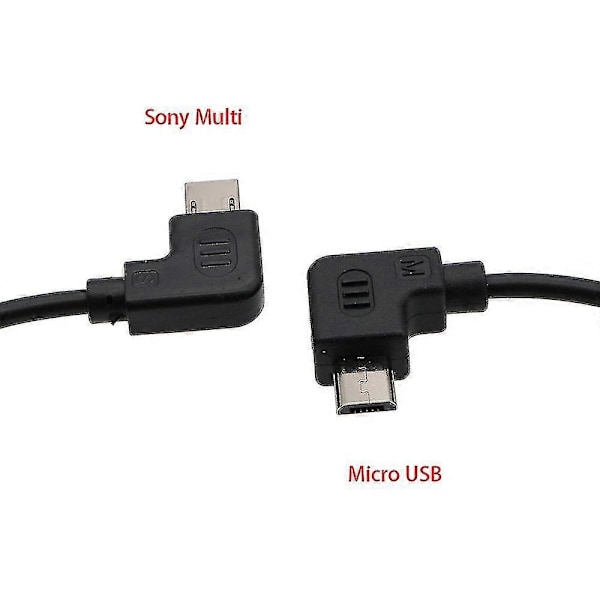 For Zhiyun Crane 2 / Weebill S Stabilisator til Sony-kameraer, 38cm Kontroll- og ladekabel Micro Usb til Multi (Oppover)