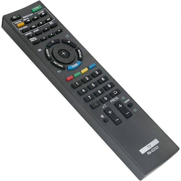 Fjärrkontroll RM-ED022 Ersatt för Sony LCD Bravia TV RMED022 KDL-22BX200 KDL-22BX200/W KDL-22EX302 KDL-26EX302 KDL-32BX300 KDL-32BX300U2 KDL-32BX301