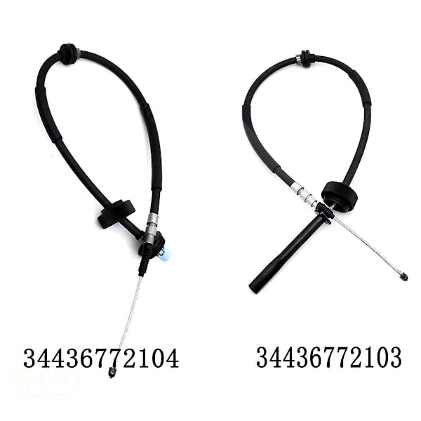 Auton takana vasemman ja oikean puolen käsijarrun kaapeli 34436772104, 34436772103 X5 X6 2007-2014