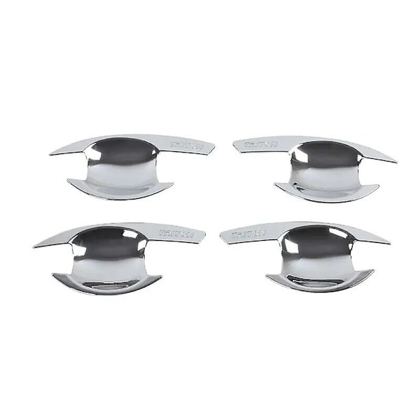 Krom Dörrhandtagsskydd För Mitsubishi L200 Triton Pickup 2006 2007 2008 2009 2010 2011 2012 2013 2014 Styling Tillbehör