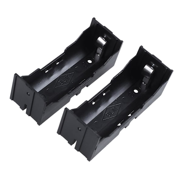 Plastikboks til 26650 Batterier, 10 stk., Sort