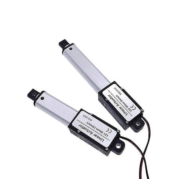 Elektrisk linjärställdon 30mm 50mm Slag DC 12V Linjärställdon Motor 30N/60N/100N Linjär Motor Con