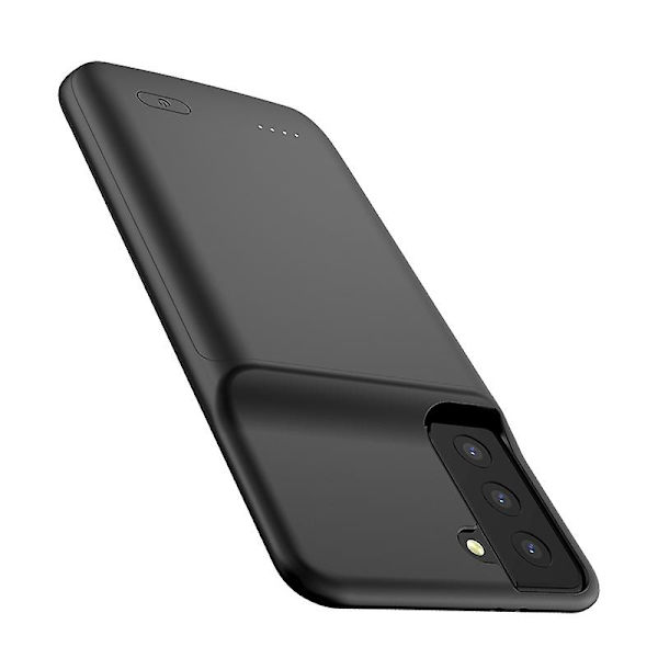 6000mAh Laddningsbart Utökat Batteriladdningsfodral för Samsung Galaxy S21+ med TPU-ram