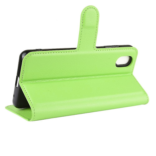 Litchi Texture Plånboksfodral i Läder för ZTE Blade A3 (2020)