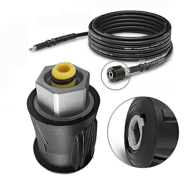 Högtryckstvättuttag Adapter M22 Kompatibel med Karcher K Ersättning