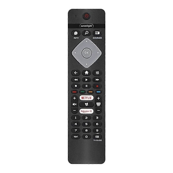 Fjernkontroll Erstatning for Alle 4K Smart LED TV 75PUS6754/12 65PUS6754/12 65PUS6704/12 55PUS6754
