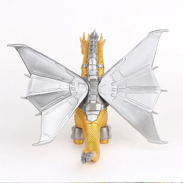 Godzilla Mecha King Ghidorah - Godzilla Monster - Kongen af ​​Monsterne Legetøj - Monsterfilm Serie - Godzilla Actionfigur 2021 - Godzilla Størrelse 6 - Til