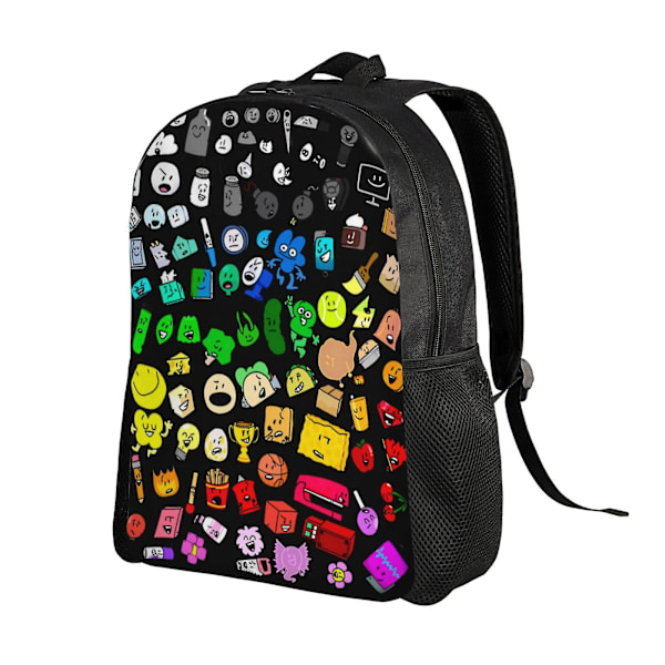 Game Bfdi Battle For Dream Island Skolebagg For Tenåringsjenter Mellomskole Bagg Laptop Bagg