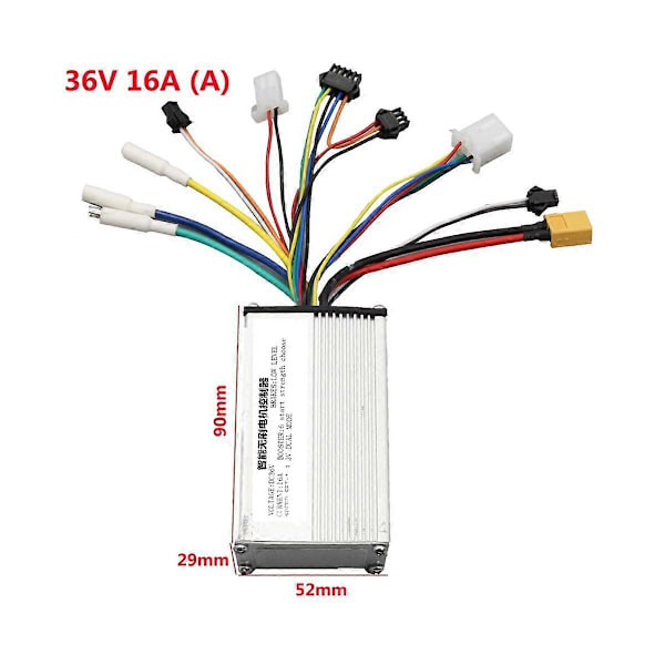 För 10-tums skoter, elektrisk skotercontroller, intelligent borstlös motorcontroller 36V 16A