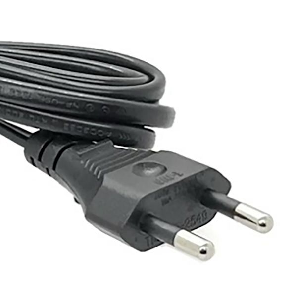 Universal Strømkabel 1.5M 2-Huls Opladningskabel 8-Tegn Hale til LED LCD TV Printer Strømkabel