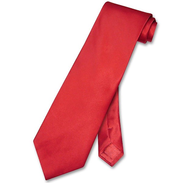 Biagio 100% SILKE Slips EKSTRA LANG Ensfarget Herre XL Slips