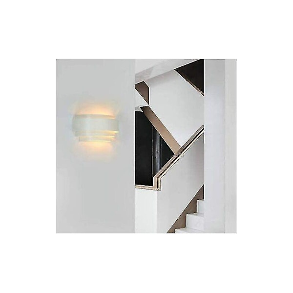Vägglampor Led Vägglampa Vägglampa Vägglampa Inomhus Vägglampa Extrieur Lumire För Sovrum Trapphus Butik Salong Kontor Veranda Varm Vit [klass En]