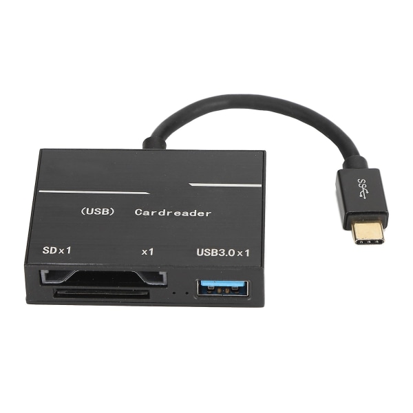 Höghastighetskortläsare av typ C till XQD med LED-indikator för USB3.0/2.0-kompatibilitet
