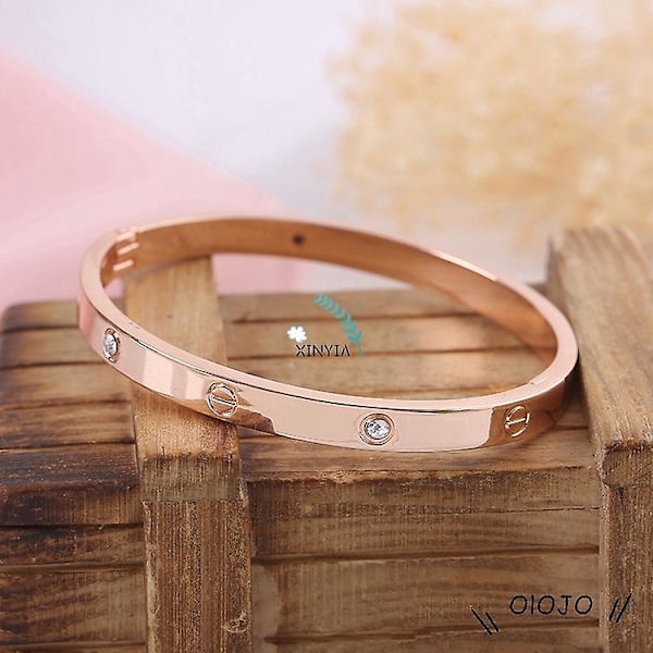 Titanium Diamant Armbånd Til Mænd / Kvinder