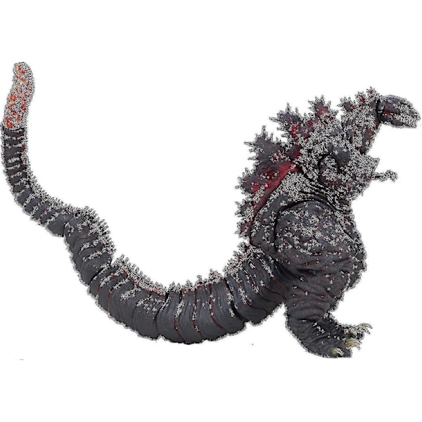Äkta Godzilla Dinosaur Monster Rörlig Godzilla Handgjord Modell