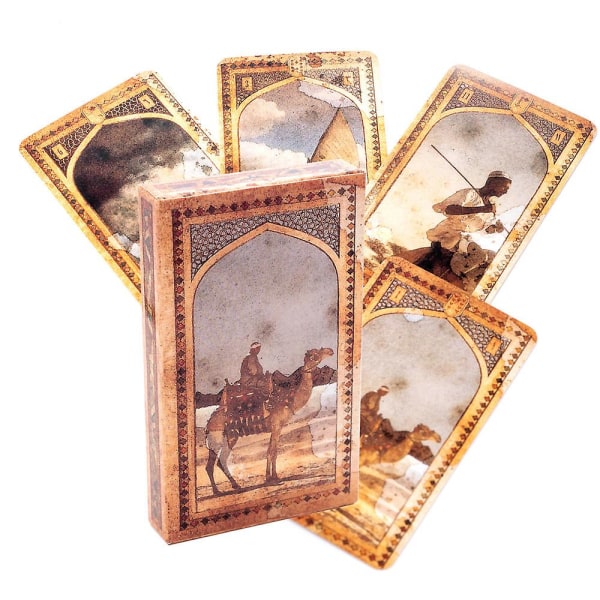 Vanhat Arabian Lenormand Tarot -korttipakan Oracle-kortit