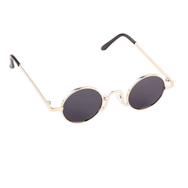 Retro Trend Solbriller Runde Innfattede Solbriller