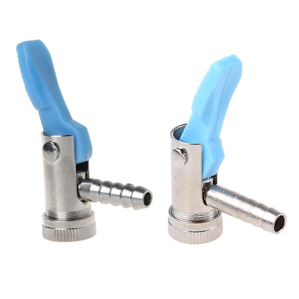 6mm/8mm Automatisk luftpump däckuppblåsningsventilkontakt Chuck Clip lastbilsdäckventil