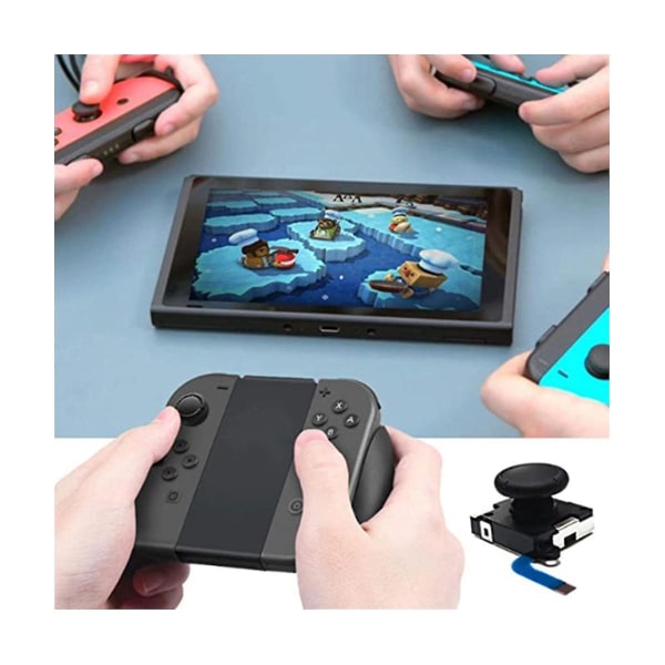 4st utbytesjoystick för Switch 3d Joystick Analog Thumb Stick för Switch Lite Joycon Game Con