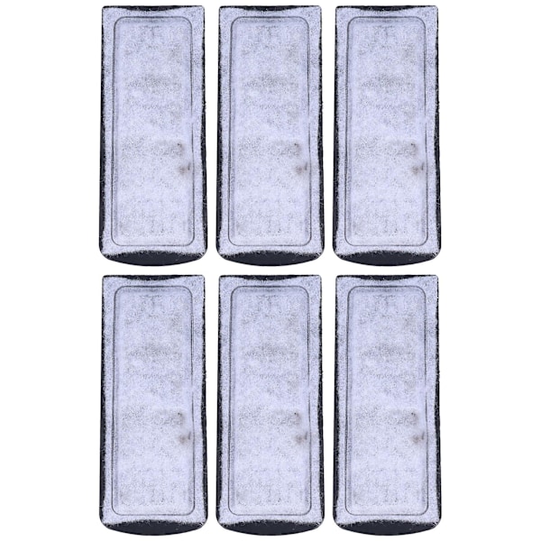 6 stk Akvarium Filterbomulls Erstatning Veggmontert Filter Tilbehør For Fiskedammer