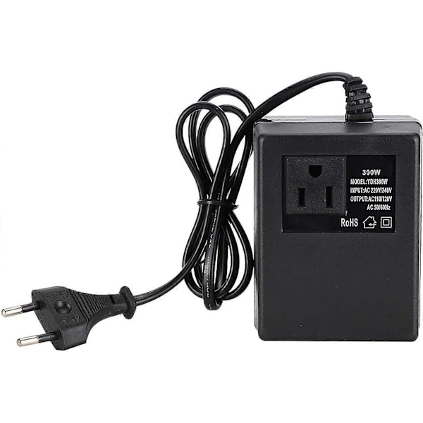 EU-pistoke-adapteri, 300W tehotransformaattori jännitteenmuunnin AC 220V - 110V EU-pistoke-adapteri (220V)
