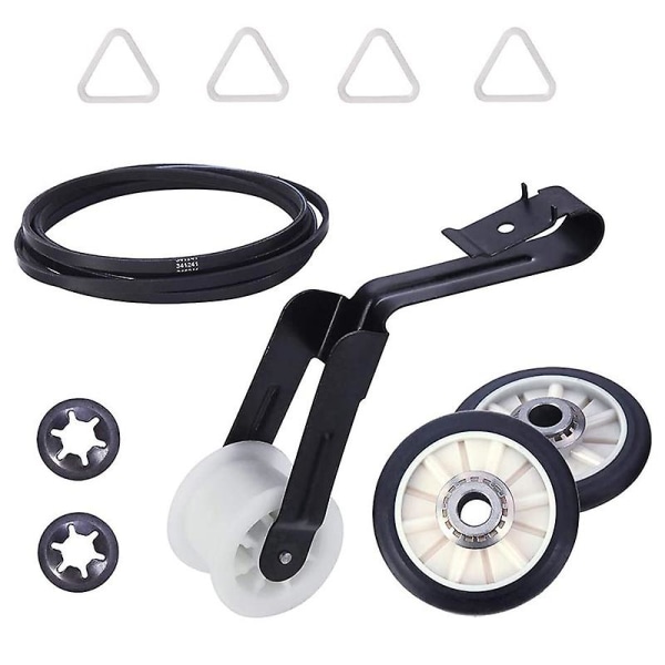 Tørketrommelreimrullsett for Whirlpool WPW10314173 W10314171 4392065 WP4392065 691366 341241 349241T