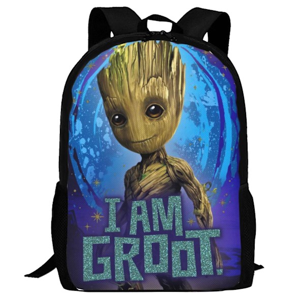 I Am Groot Backpack,Laptop Backpack Lightweight Casual DaypackMulti-Function Travel Backpack