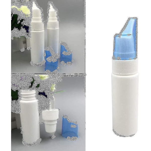 5 stk. Næsesprayflasker Tomme Plastik Næsesprayflasker Genanvendelig Beholder Fin Tågespray (60ml)
