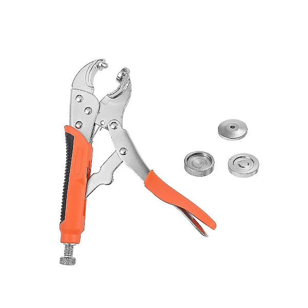 Snabbspänne-kit justerbar tång för tryckknappar, tryckknappssats med tryckknappssats för båtkapell, canvas